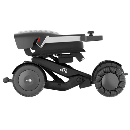 XSTO M4 Electric Powered Wheelchair Side View Folded