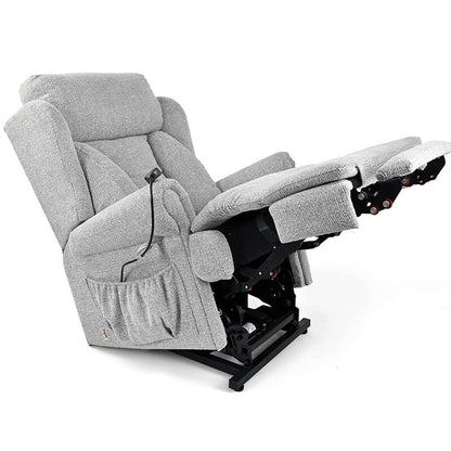 Mobility World Ltd UK: Admiral Lateral Back Tilt in Space Quad Motor  Riser Recliner Chair Fully Rised and Reclined