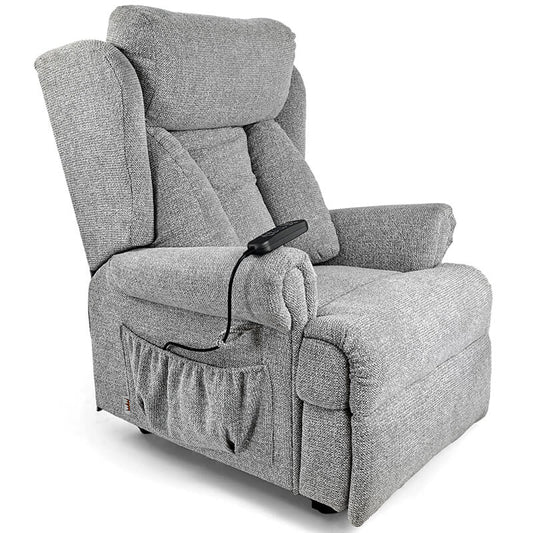 Mobility World Ltd UK: Admiral Lateral Back Tilt in Space Quad Motor  Riser Recliner Chair Slate Headrest Forwarded._img