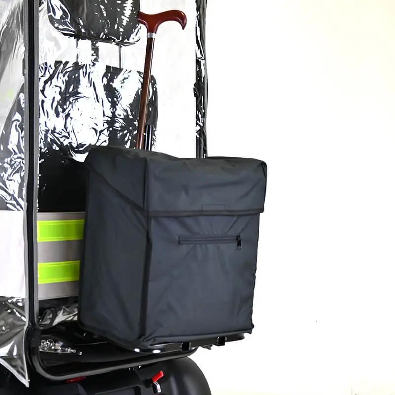 Mobility World Ltd UK - Alpine 8mph Road Mobility Scooter with Canopy Storage Box With Sides