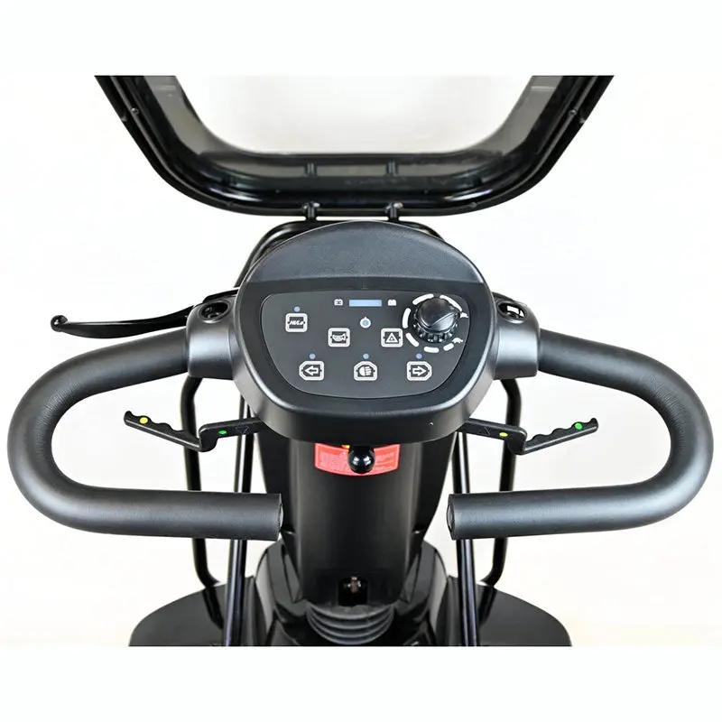 Mobility World Ltd UK - Alpine 8mph Road Mobility Scooter with Canopy Tiller