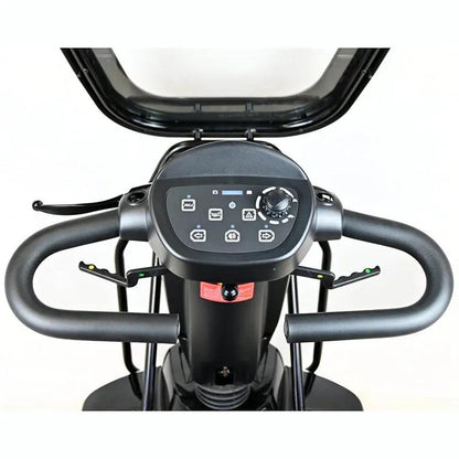 Mobility World Ltd UK - Alpine 8mph Road Mobility Scooter with Canopy Tiller