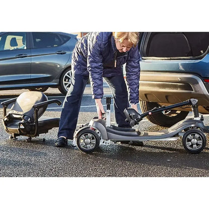Mobility World Ltd UK: Alumina Portable Travel Scooter with Lithium Battery