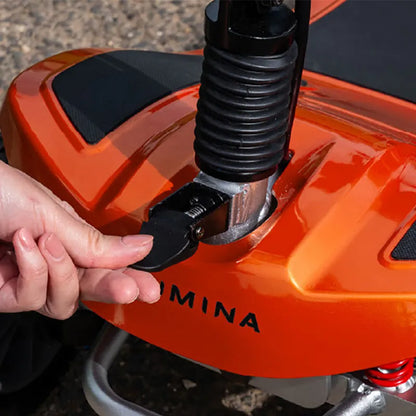 Mobility World Ltd UK: Alumina Portable Travel Scooter with Lithium Battery