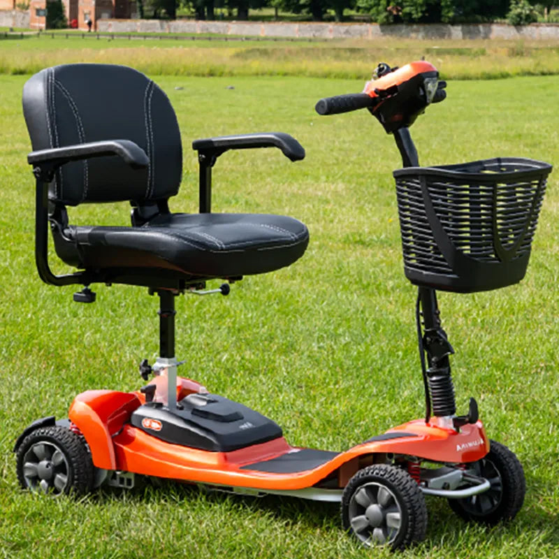 Mobility World Ltd UK: Alumina Portable Travel Scooter with Lithium Battery