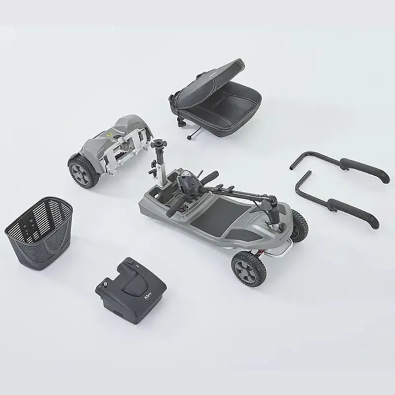 Mobility World Ltd UK: Alumina Portable Travel Scooter with Lithium Battery