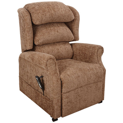 Mobility World Ltd UK - Ambassador Cosi Chair Waterfall Dual Motor Riser Recliner Cafe