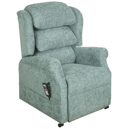 Mobility World Ltd UK - Ambassador Cosi Chair Waterfall Dual Motor Riser Recliner Duck Egg