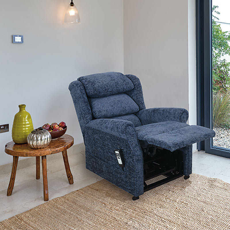 Mobility World Ltd UK - Ambassador Cosi Chair Waterfall Dual Motor Riser Recliner Marine Semi Recline Patio