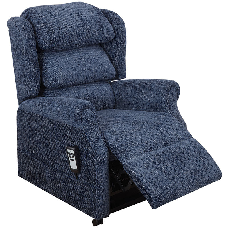 Mobility World Ltd UK - Ambassador Cosi Chair Waterfall Dual Motor Riser Recliner Chair Marine