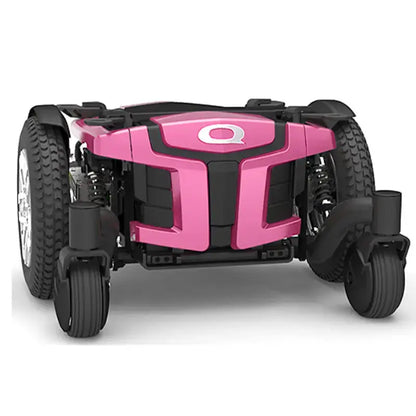 Mobility World Ltd UK- Approved Used Quantum Rehab Power Wheelchair Q6 Edge Z  Pink