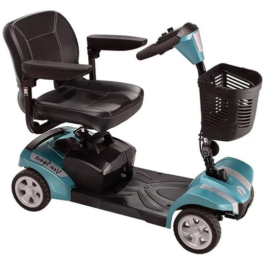 Mobility World Ltd UK - Approved Used Rascal Veo Sport Mobility Scooter 25 AH (Aquamarine)_img