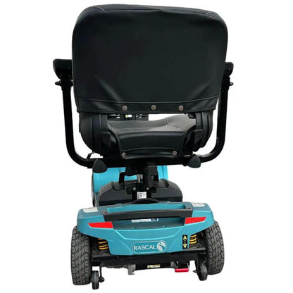 Mobility World Ltd UK - Approved Used Rascal Veo Sport Mobility Scooter 25 AH (Aquamarine)