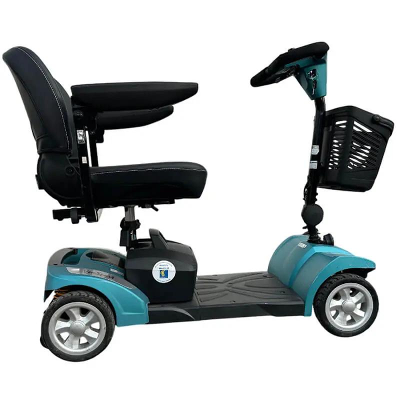 Mobility World Ltd UK - Approved Used Rascal Veo Sport Mobility Scooter 25 AH (Aquamarine)