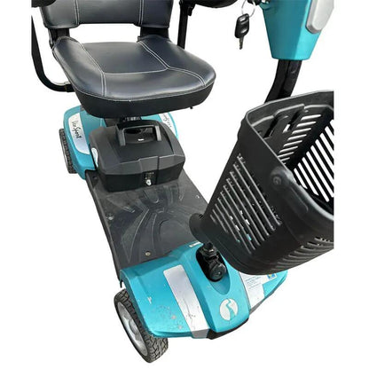 Mobility World Ltd UK - Approved Used Rascal Veo Sport Mobility Scooter 25 AH (Aquamarine)