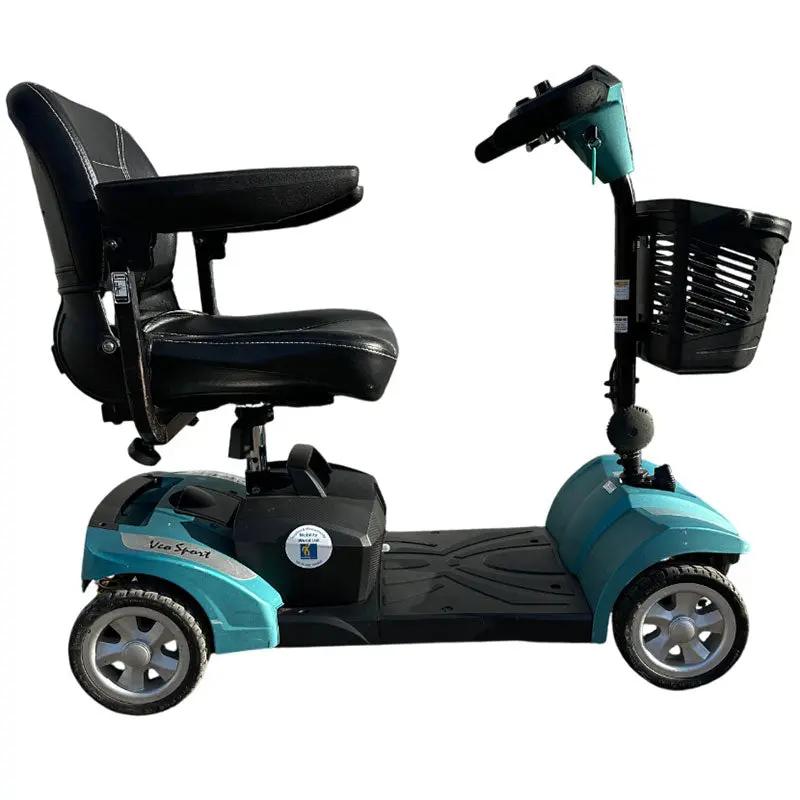 Mobility World Ltd UK - Approved Used Rascal Veo Sport Mobility Scooter (Aquamarine)