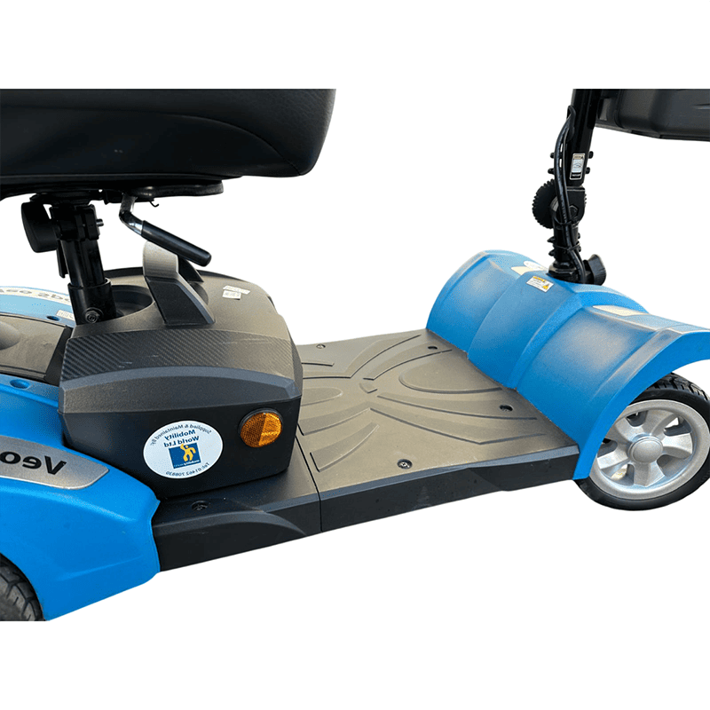 Mobility World Ltd UK - Approved Used Rascal Veo Sport SR with All-Round Suspension Neon Blue