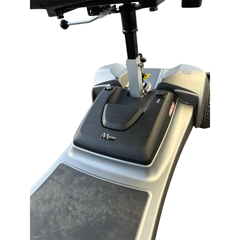 Mobility World Ltd UK - Approved Used Alumina Portable Travel Scooter with 20Ah Lithium Battery Colour Gray