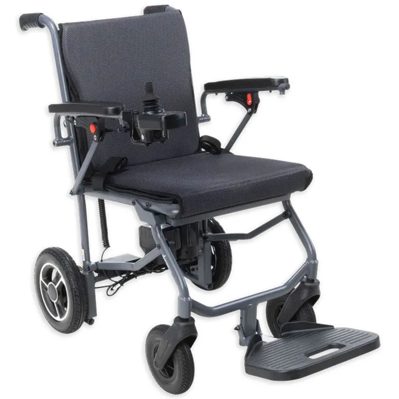 Astrolite Lightweight Folding Powerchair  on a white background