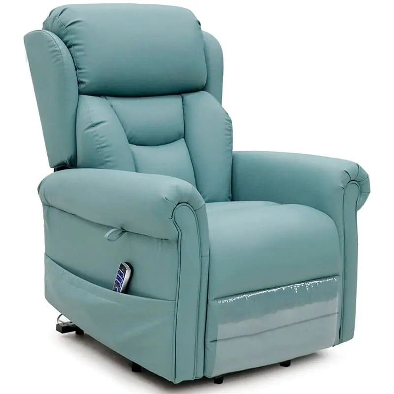 Mobility World Ltd UK: Dallux Nevis Lateral Back Triple Motor Rise Recliner Chair Jade