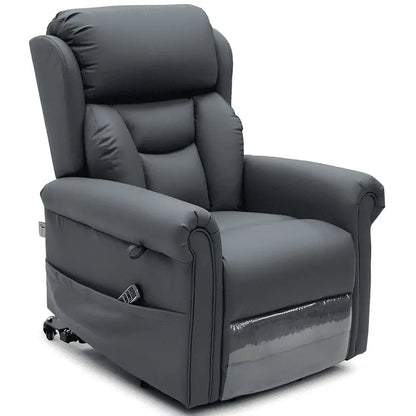 Mobility World Ltd UK: Dallux Nevis Lateral Back Triple Motor Rise Recliner Chair Slate