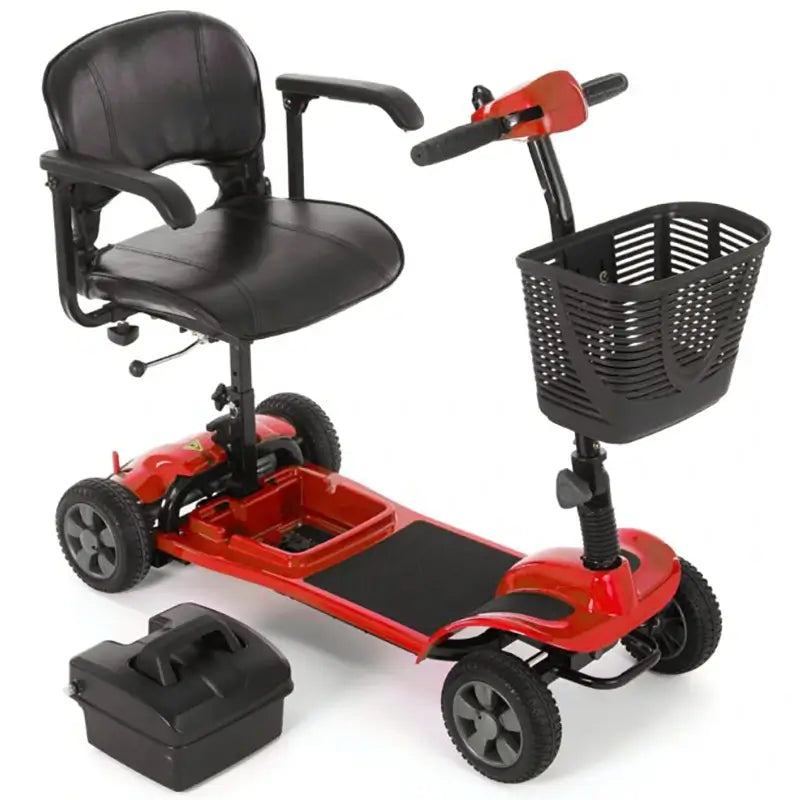 Mobility World Ltd UK Elite Travel Mobility Scooter Battery Removed