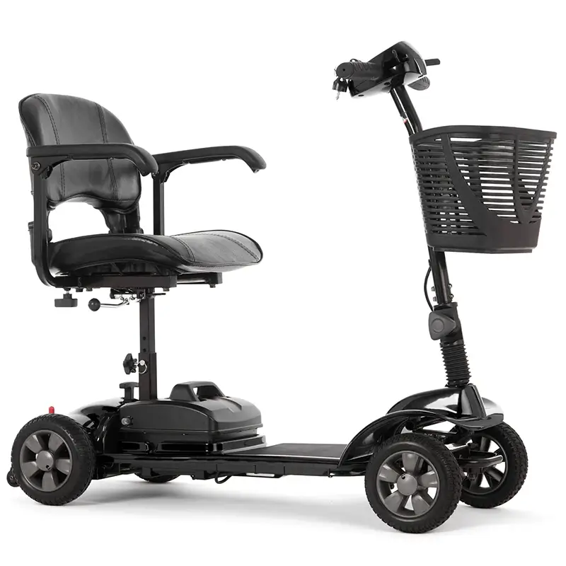 Mobility World Ltd UK Elite Travel Mobility Scooter Black