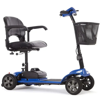 Mobility World Ltd UK Elite Travel Mobility Scooter Blue