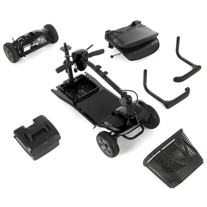 Mobility World Ltd UK Elite Travel Mobility Scooter Disassembled