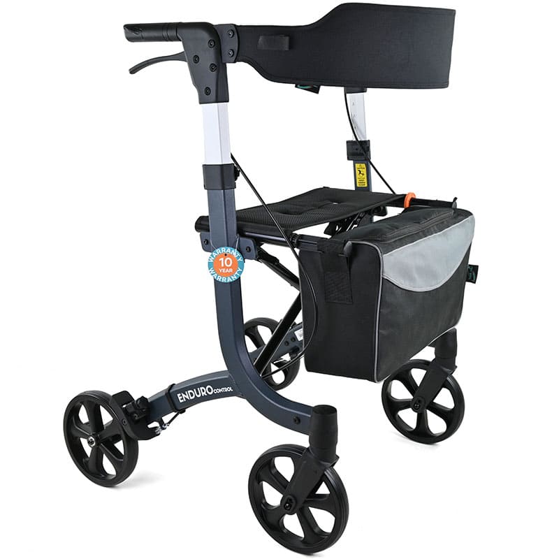 Mobility World Ltd UK - Enduro Control Rollator Granite