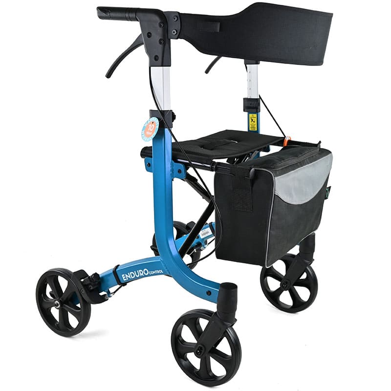 Mobility World Ltd UK - Enduro Control Rollator Teal