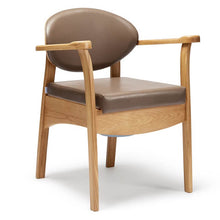 Load image into Gallery viewer, mobility-world-ltd-uk-fredmill-signature-commode-chair-brown