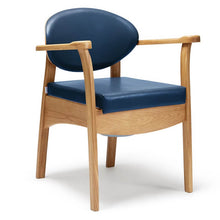Load image into Gallery viewer, mobility-world-ltd-uk-fredmill-signature-commode-chair-navy-blue