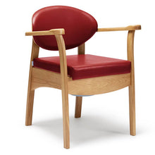 Load image into Gallery viewer, mobility-world-ltd-uk-fredmill-signature-commode-chair-red
