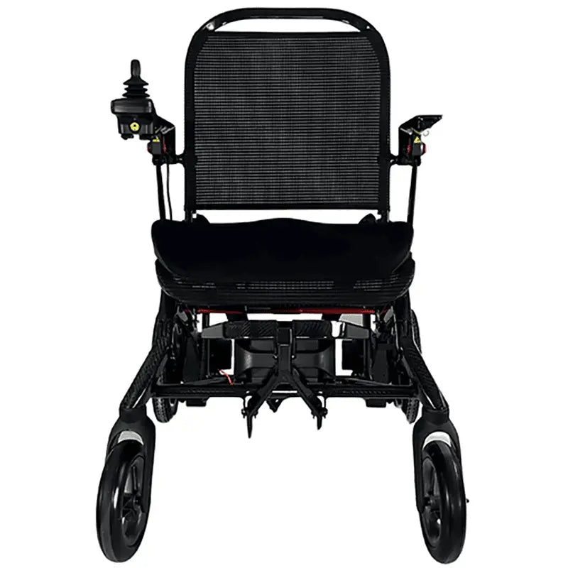 Jazzy Carbon Ultra Lite Folding Powered Wheelchair  Mobility World UK  Powerchair