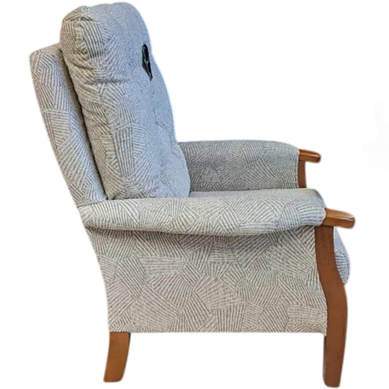 Mobility World Ltd UK: Joynsons Norbury Newbury High Back Chair Side View