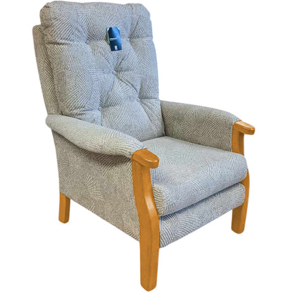 Mobility World Ltd UK: Joynsons Norbury Newbury High Back Chair Wood Finish Medium