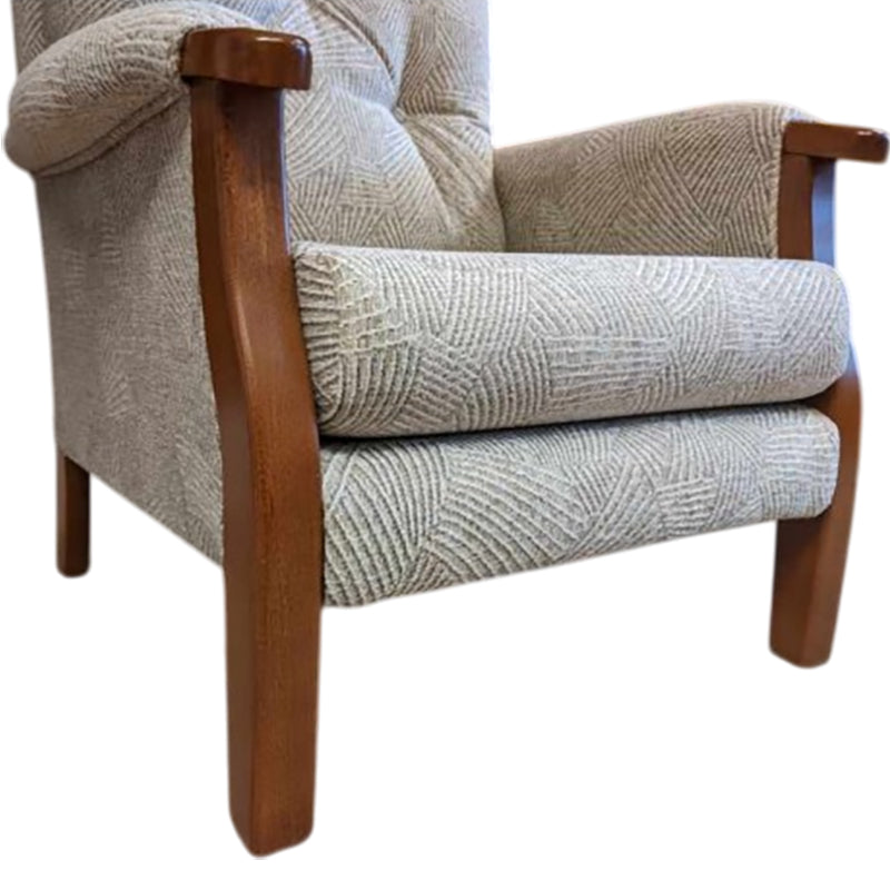 Mobility World Ltd UK: Joynsons Norbury Newbury High Back Chair Wood
