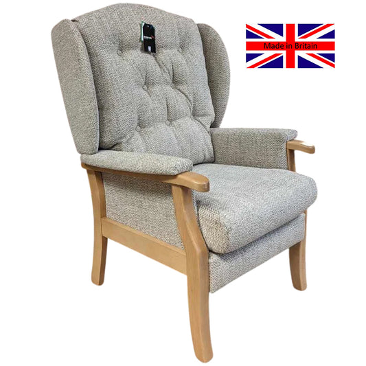 Mobility World Ltd UK: Joynsons Croxton Rye High Back Chair With Wings Made in Britain_img