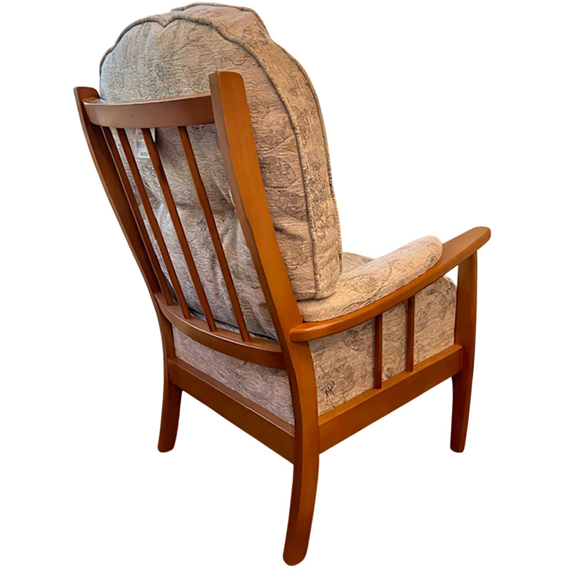 Mobility World Ltd UK: Joynsons Fairoak Kent High Back Chair Rear Side View