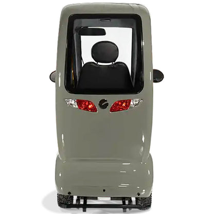 Mobility World Ltd UK - Scooterpac MK2 Cabin Car Stone Grey Rear View