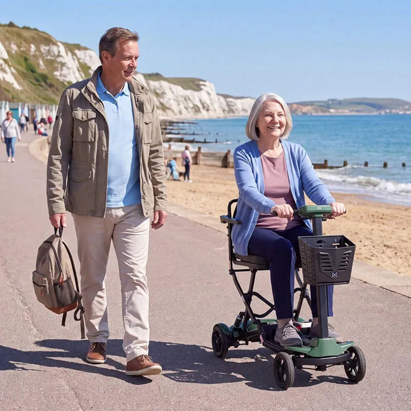 Mobie Lightweight Folding Mobiity Scooter - Mobility World UK