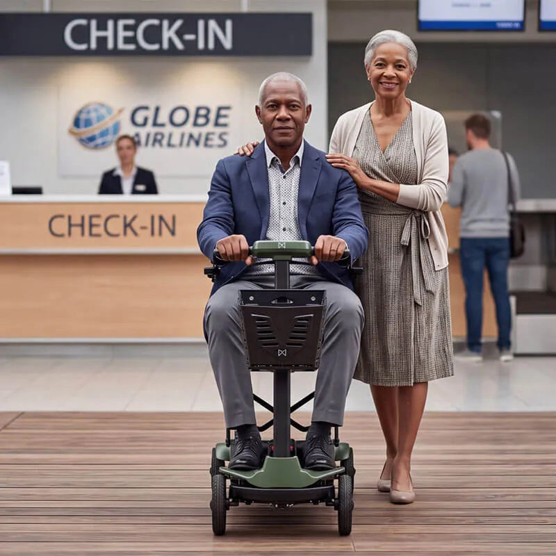 Mobie Lightweight Folding Mobiity Scooter - Mobility World UK