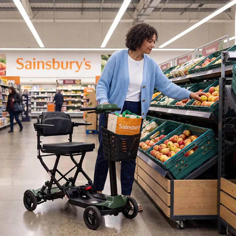 Mobie Lightweight Folding Mobiity Scooter - Mobility World UK