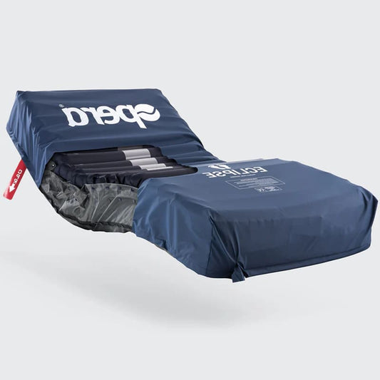 The Opera Eclipse Air Mattress System is a top-of-the-line product that provides optimum pressure relief and comfort for those who are at a very high risk of developing pressure sores. The Eclipse uses advanced technology making it suitable for the prevention of pressure sores and treatment of existing sores. The mattress is designed to contour your body, providing support and relieving pressure points._img