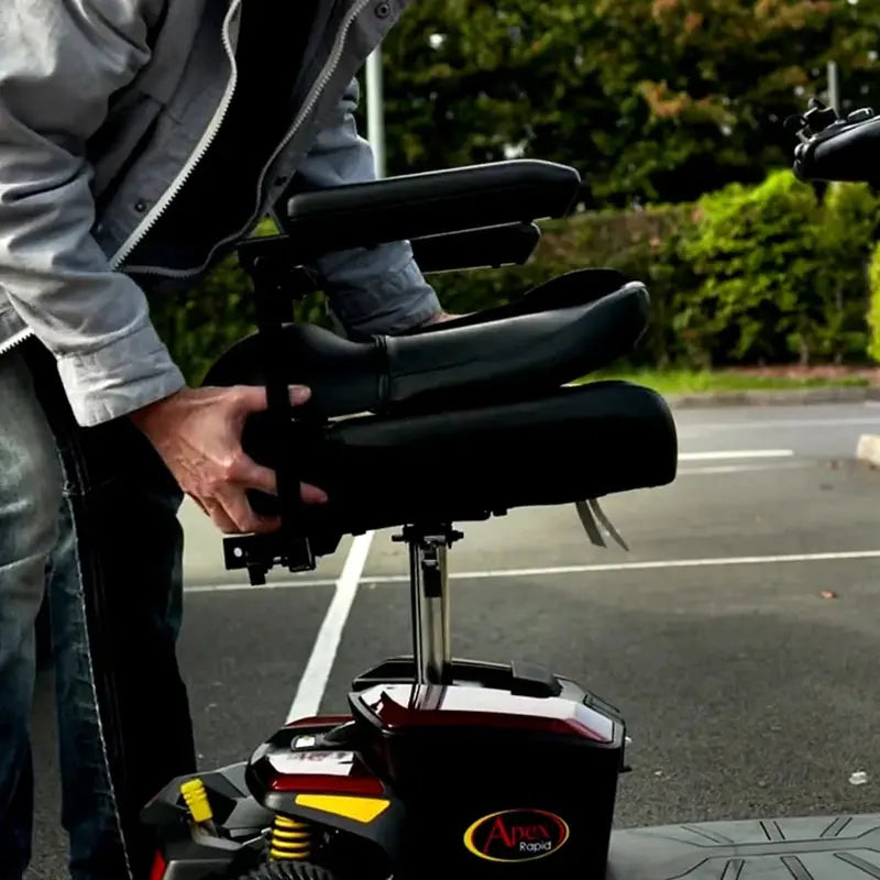 Pride Apex Rapid Mobility Scooter  Mobility World UK 