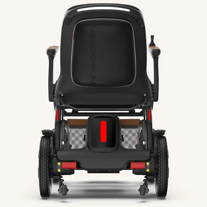 Robooter E60 Pro All Terrain Electric Folding Powerchair Back View