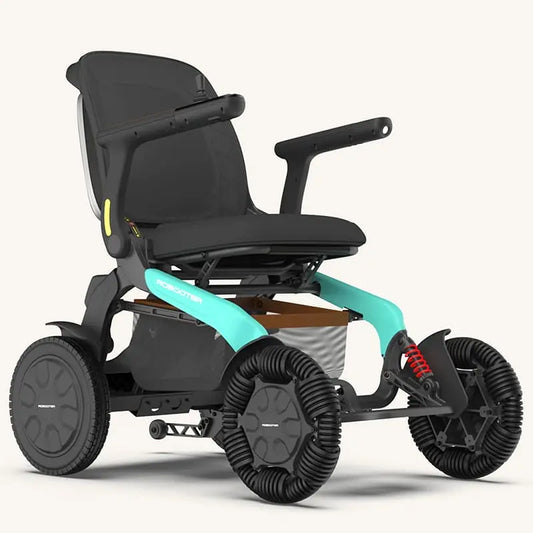 Robooter E60 Pro All Terrain Electric Folding Powerchair Green_img