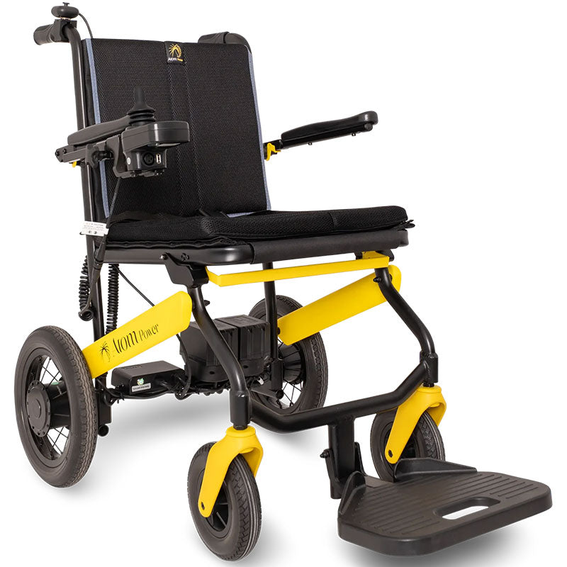 Mobility World Ltd UK-Scooterpac Atom Power Lightweight Folding Powered Wheelchair
