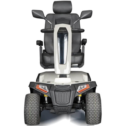 Mobility World Ltd UK-Scooterpac Savvy Defender Mobility Scooter Front View